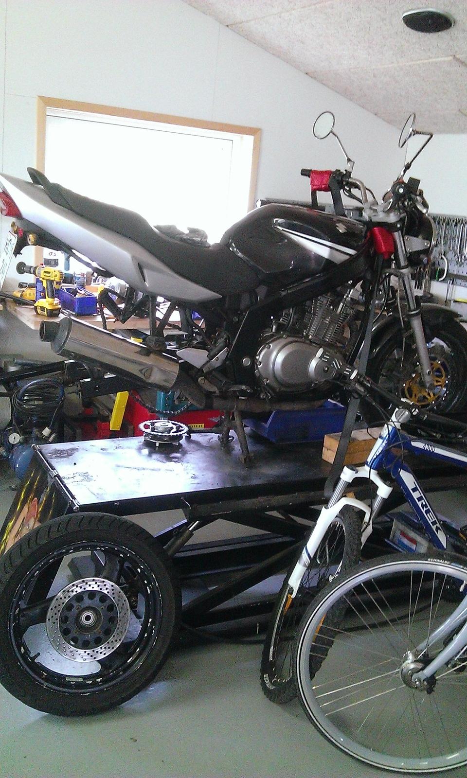 Suzuki gs 500 - arbejd arbejd! billede 6