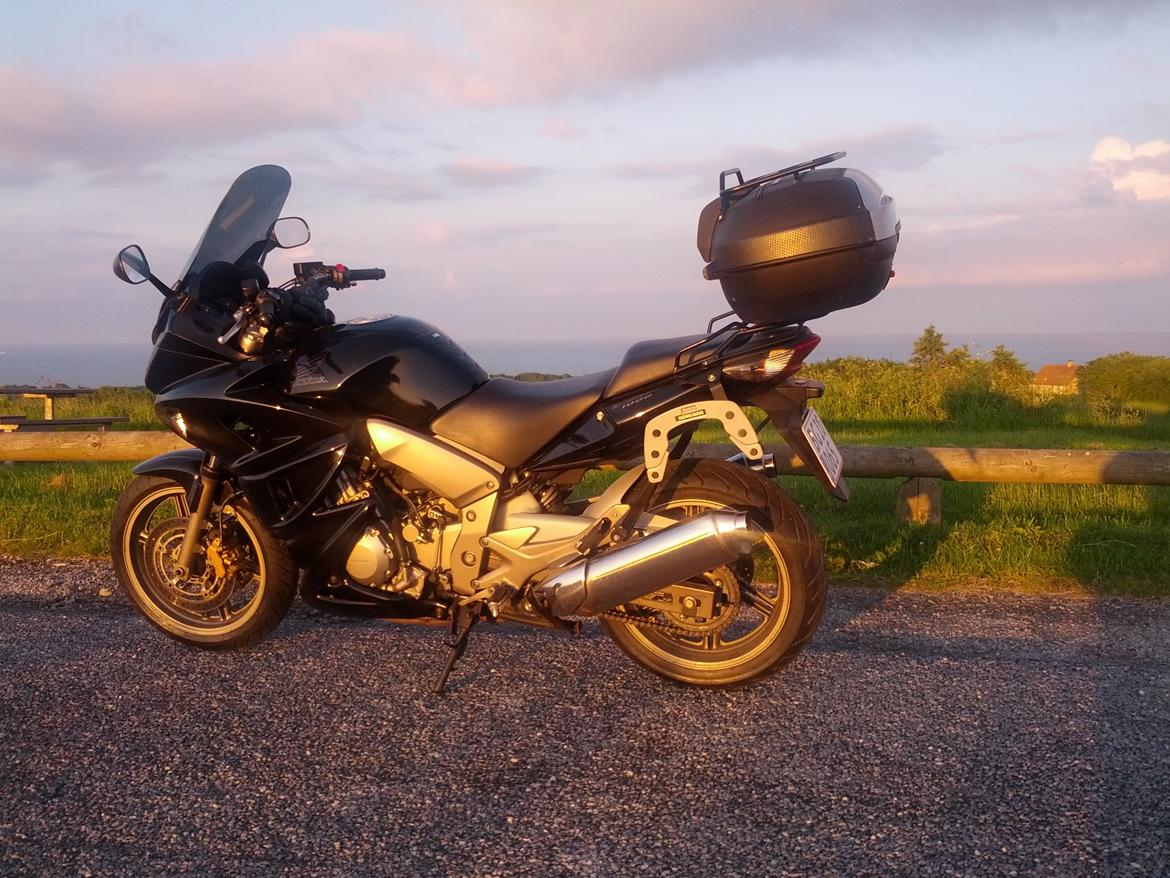 Honda CBF 1000 - Aften tur, med udsigt ud over Pikkebakkerne ved Frederikshavn billede 10