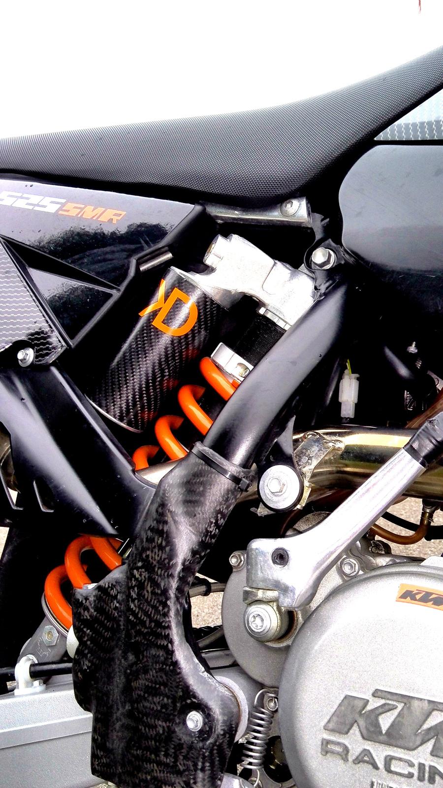 KTM 525 Exc - Hjemmelavet carbon! billede 6