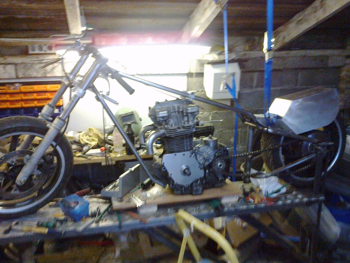 Kawasaki kz 750  Classic dragbike billede 7