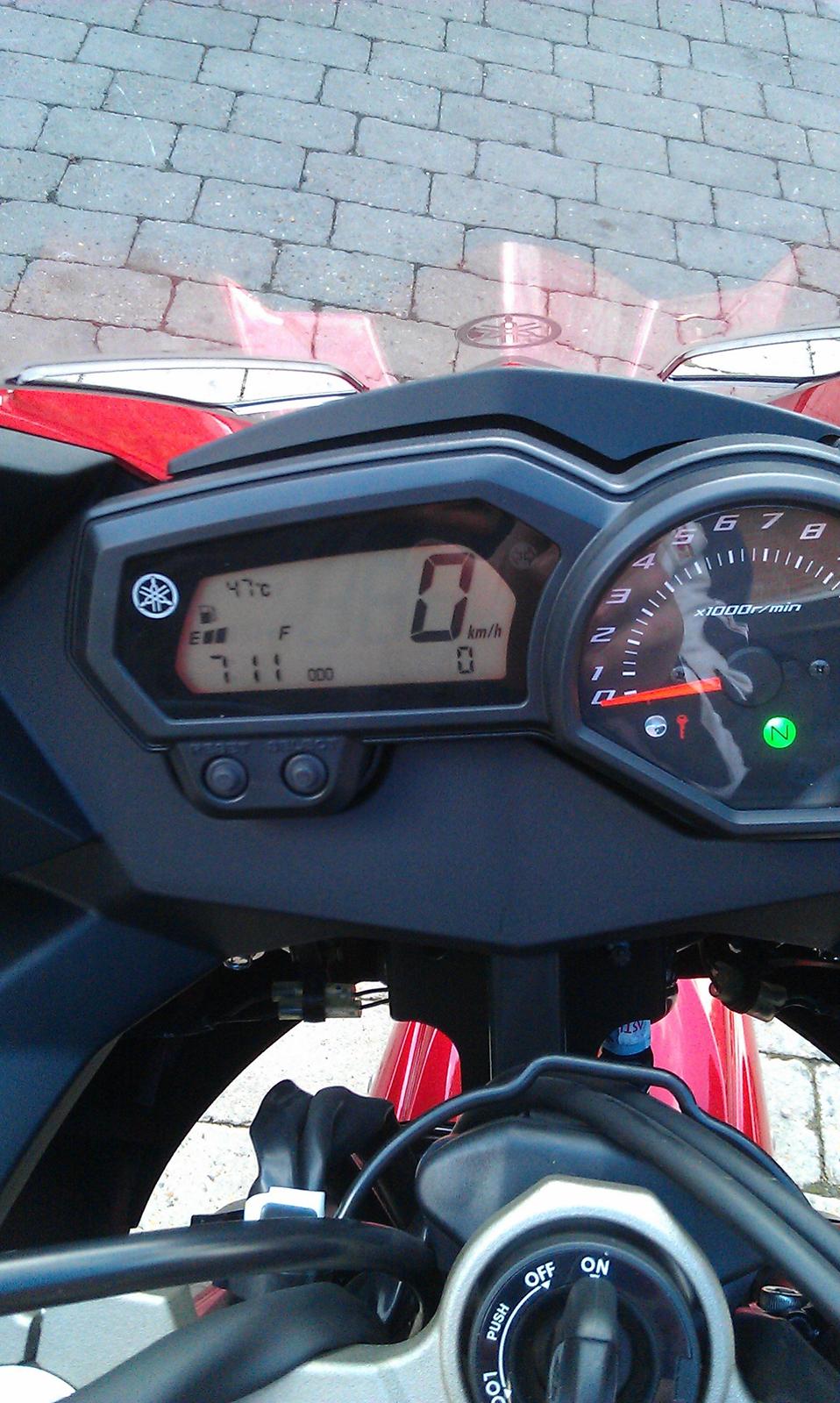 Yamaha XJ6 Diversion - Det er nu en god fornemmelse at hente en mc med 0 km på klokken :) billede 20