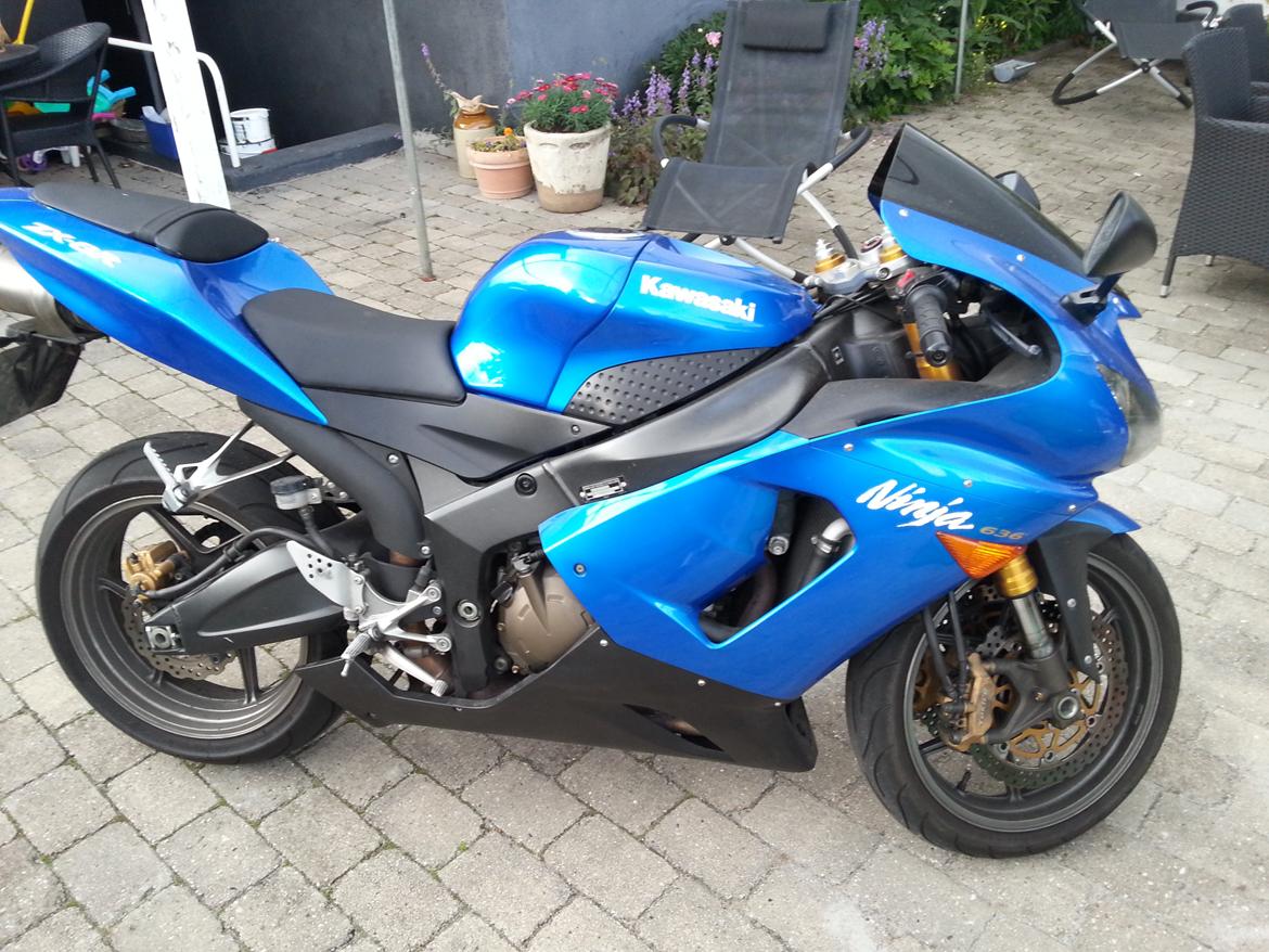 Kawasaki ZX6R (STJÅLET) - Da jeg købte den. billede 1