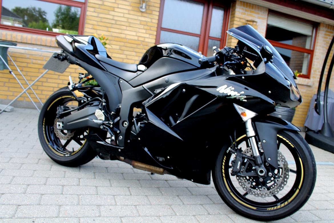 Kawasaki Ninja ZX6R - The Black Pearl!!! billede 7