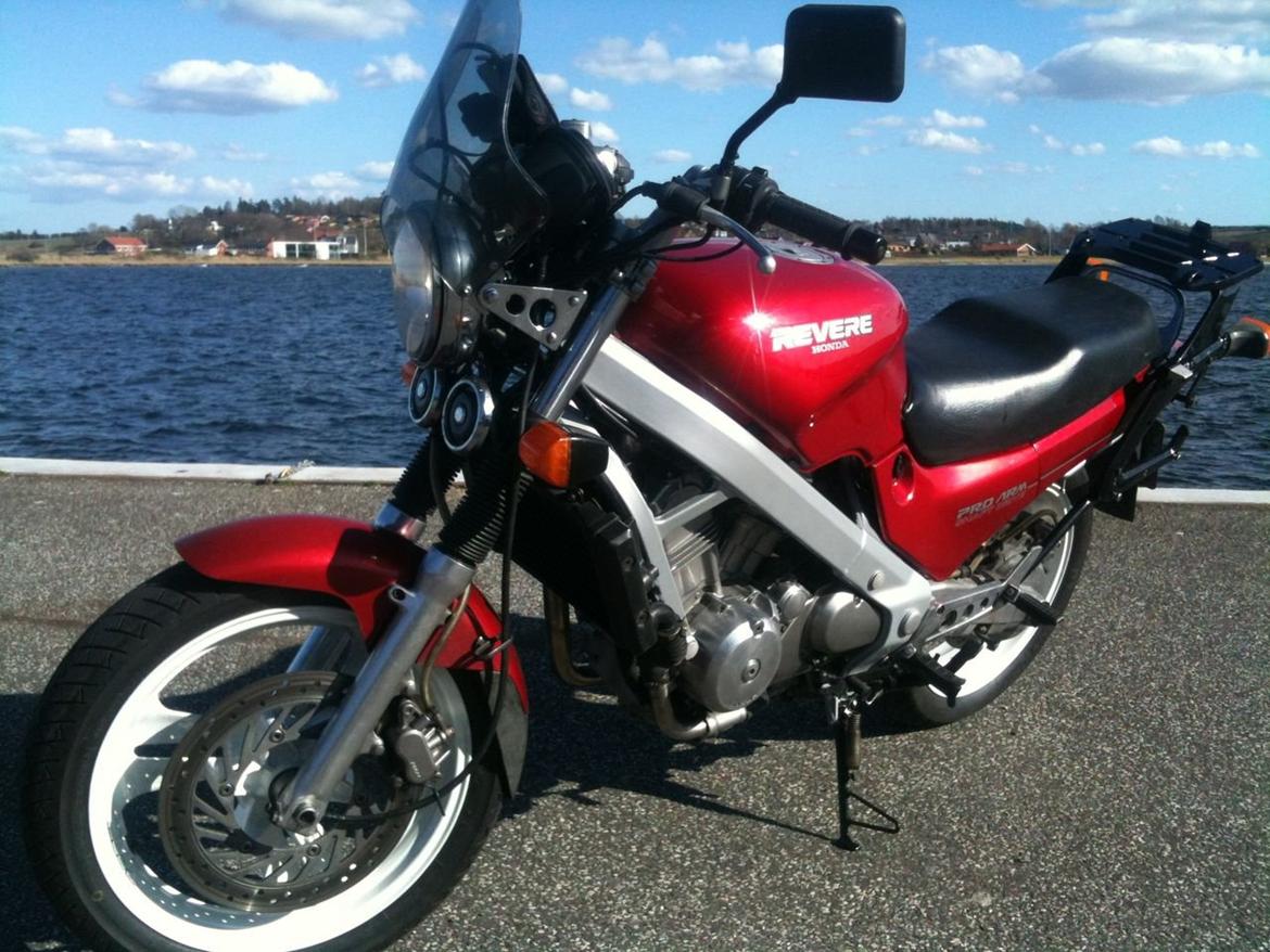 Honda NTV 650 (SOLGT D. 09-10-13) - Billede efter vinterens renovering - Hadsund havn billede 13