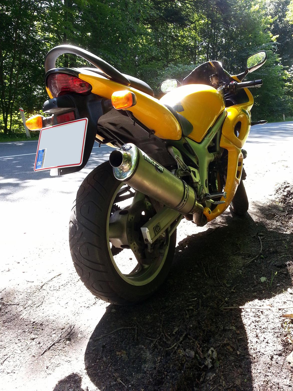 Suzuki SV 650 S - Ude i solen, på en dejlig tur/retur fra Roskilde til Sorø i Juli 2013. billede 20