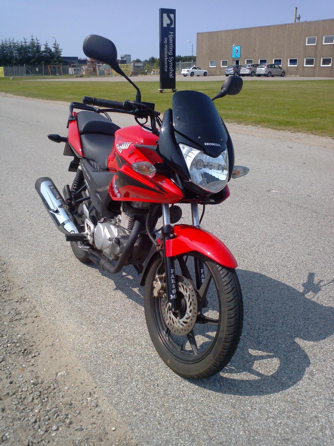 Honda CBF 125 - Lige efter køb i Juni 2013 billede 10