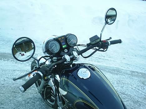 Honda CB 750 C - Fatbar styre!! flott polert tank billede 4