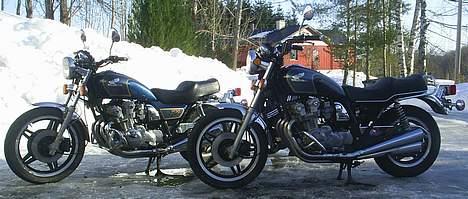 Honda CB 750 C - Cykelen til min bror ved siden av. Flott cykel billede 8