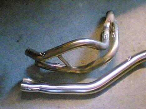 Kawasaki Z 750 *SOLGT* - Udstødningen før og efter billede 12