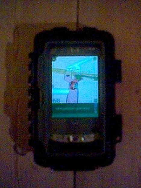 MZ ETZ 251 - GPS navigation. PDA med TOM TOM 5 i vandtæt Otterbox billede 6