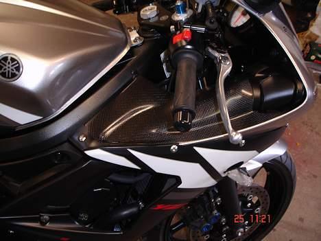 Yamaha yzf r6  #SOLGT# - Carbon ved styr billede 4