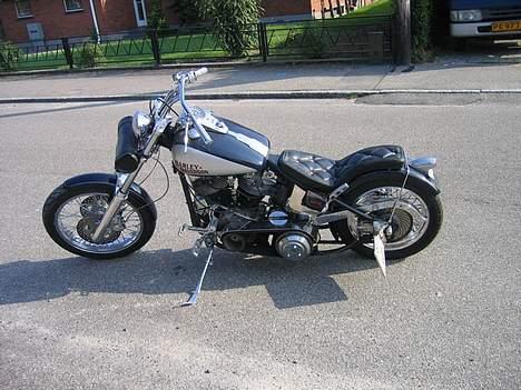 Harley Davidson stivstel pan-head *SOLGT* billede 1