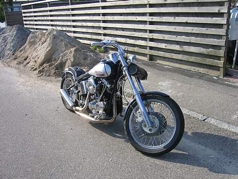 Harley Davidson stivstel pan-head *SOLGT* billede 2