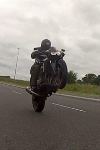 Kawasaki z750 - Naturligvis på lukket vej... billede 12