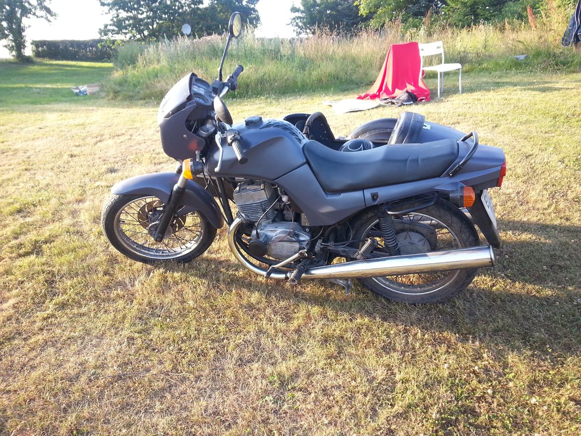 Jawa 350cc Type 640 med Velorex 562 sidevogn [Solgt] billede 4