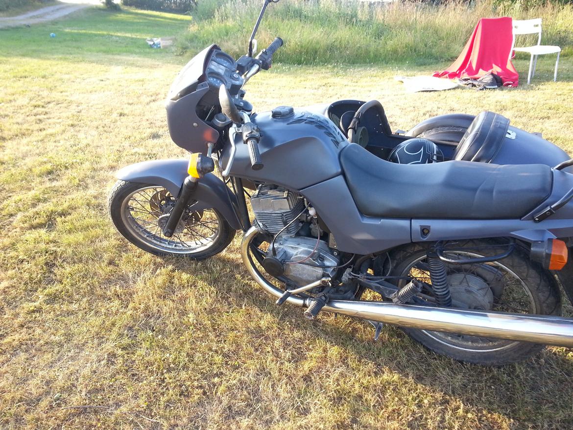 Jawa 350cc Type 640 med Velorex 562 sidevogn [Solgt] billede 9