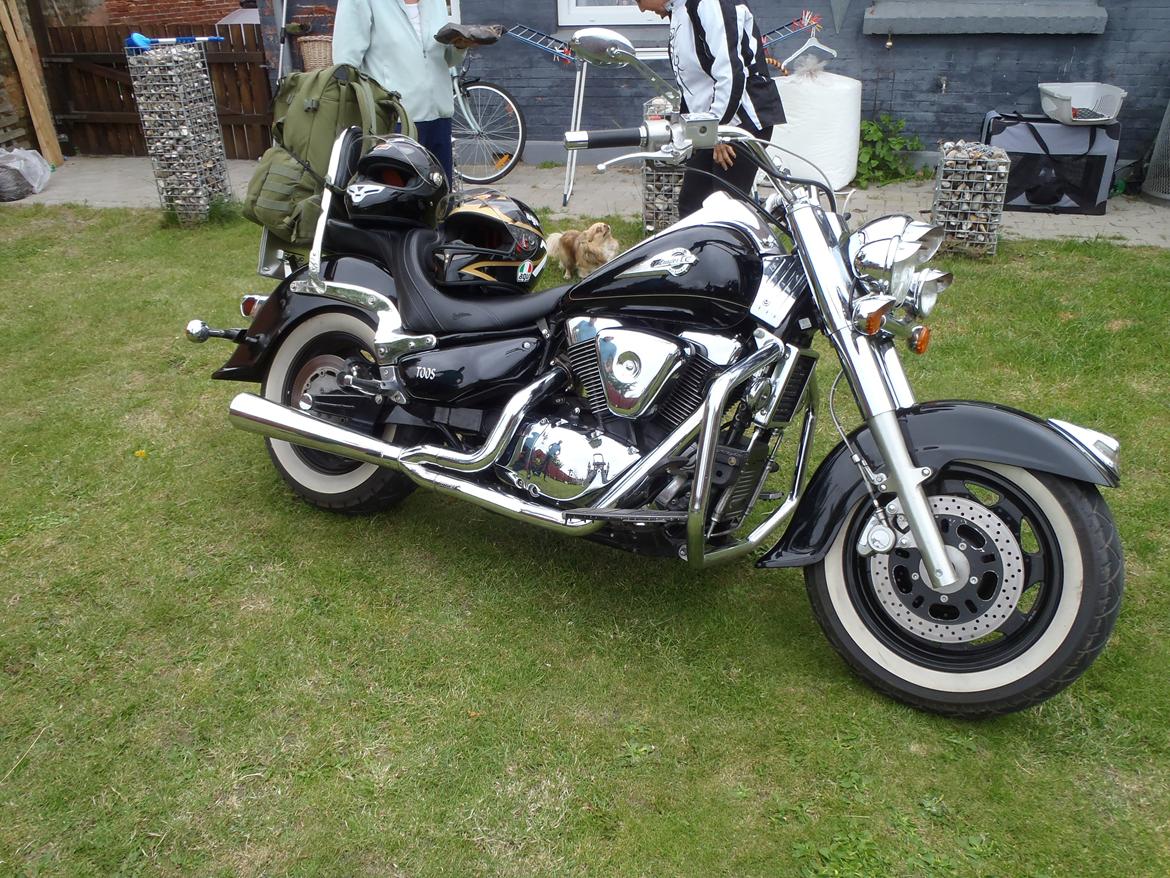 Suzuki intruder VL 1500 [Tidl. motorcykel] - dagen vi fik den er på vej hjem :-) billede 5