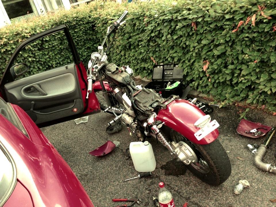 Yamaha XV 535 Virago - Grib din skruetrækker og kom i gang billede 4