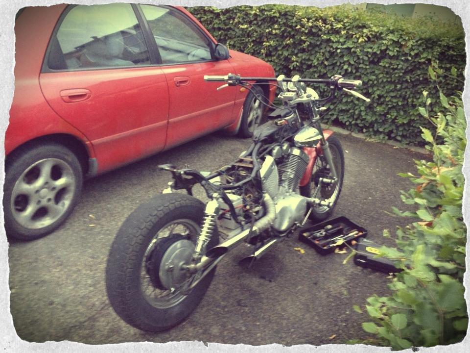 Yamaha XV 535 Virago - Så er vi ved at være der billede 5