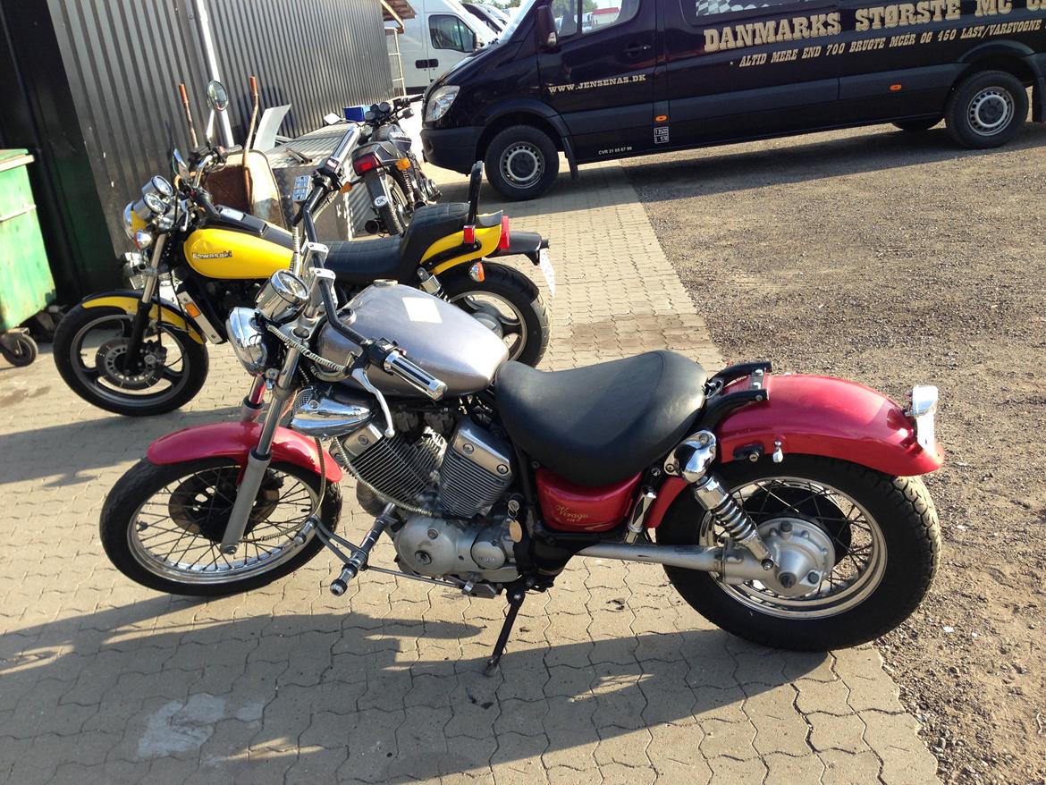 Yamaha XV 535 Virago - Sådan så cyklen ud da jeg hentede den billede 2