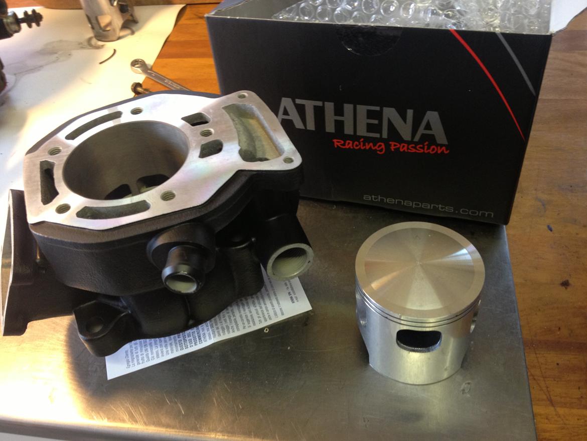 Honda MTX 125 R - Solgt - Er nu udstyret med 170 ccm Athena Race Big Bore kit, det spiller maks. Enorm forskel billede 2