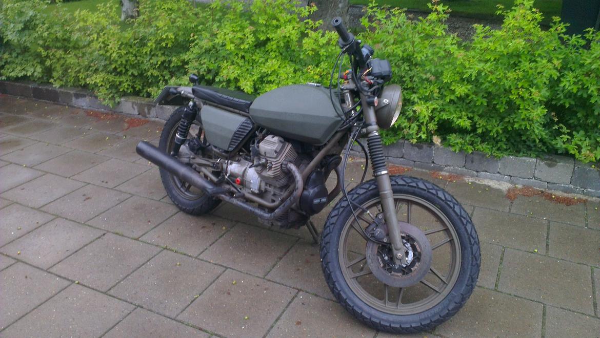Moto Guzzi V50 NATO Cafe/Bratstyle. billede 24