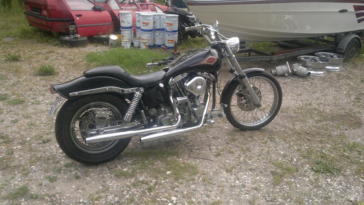 Harley Davidson Shovelhead billede 12