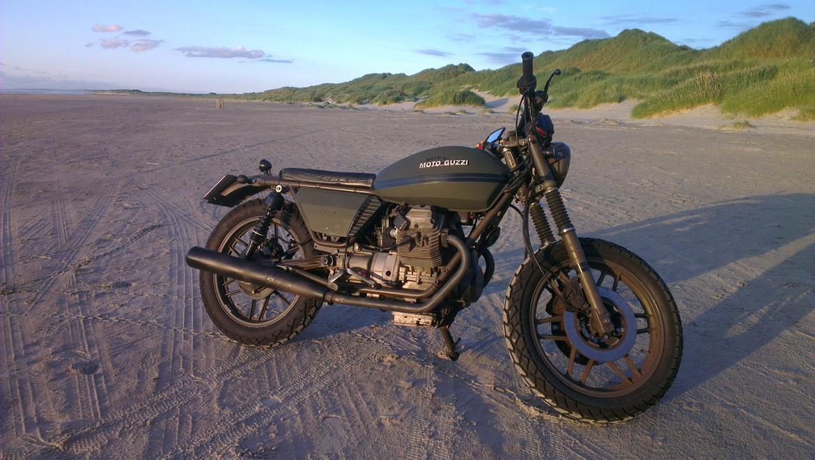 Moto Guzzi V50 NATO Cafe/Bratstyle. billede 9