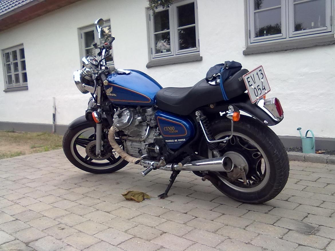 Honda cx500 custom - også i dag.
 billede 3