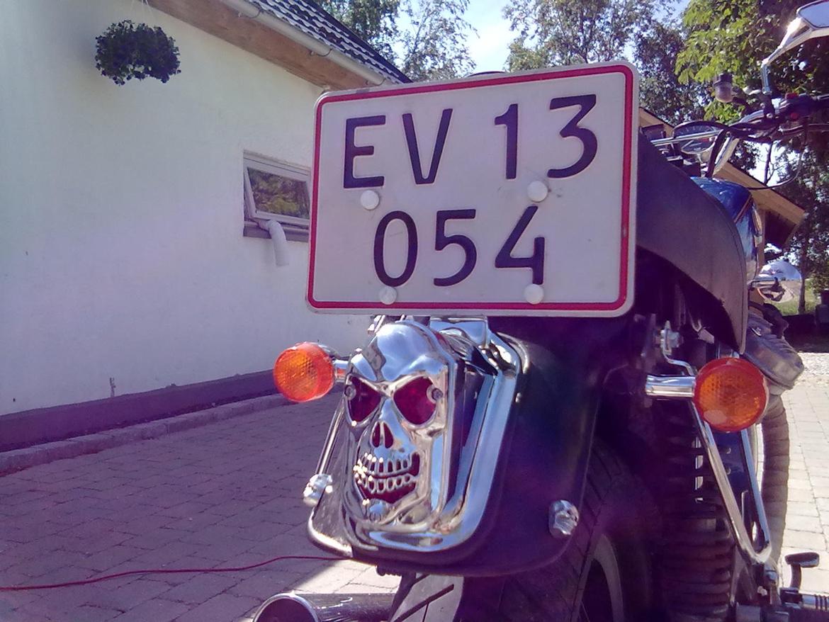 Honda cx500 custom - baglygte billede 17