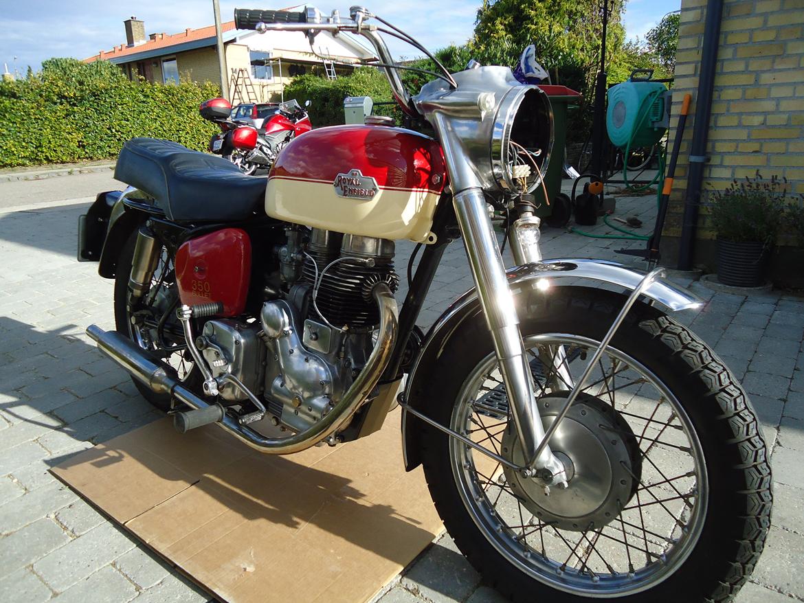 Royal Enfield Bullit 350CC - ....og fra den anden side! billede 6