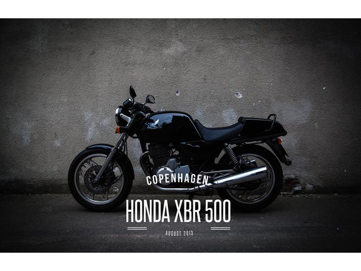 Honda XBR 500 billede 1