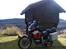 Honda xrv 750 - Africaneren da den var sort og den lille hytte i Tuddal.
