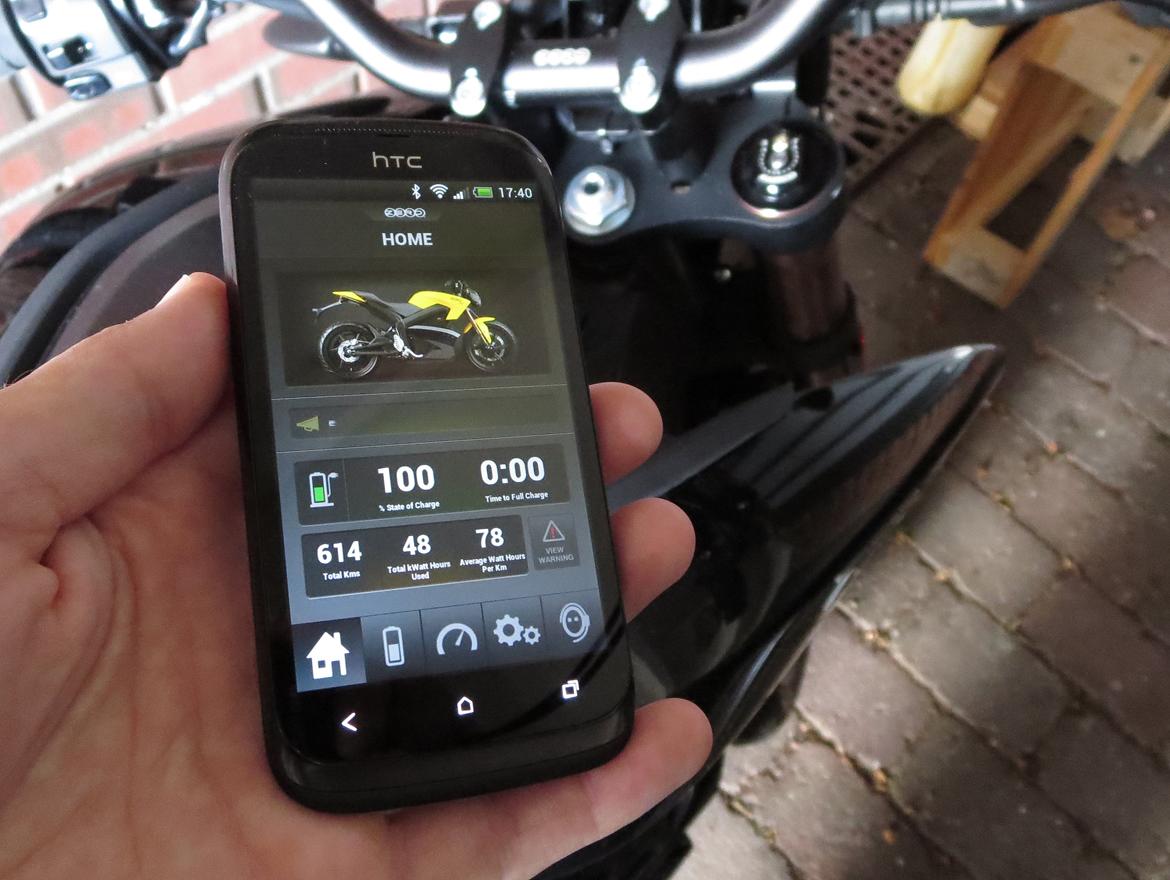 Universal Zero S ZF11.4 - EL motorcykel - Sku lækkert med den smartphone app billede 21