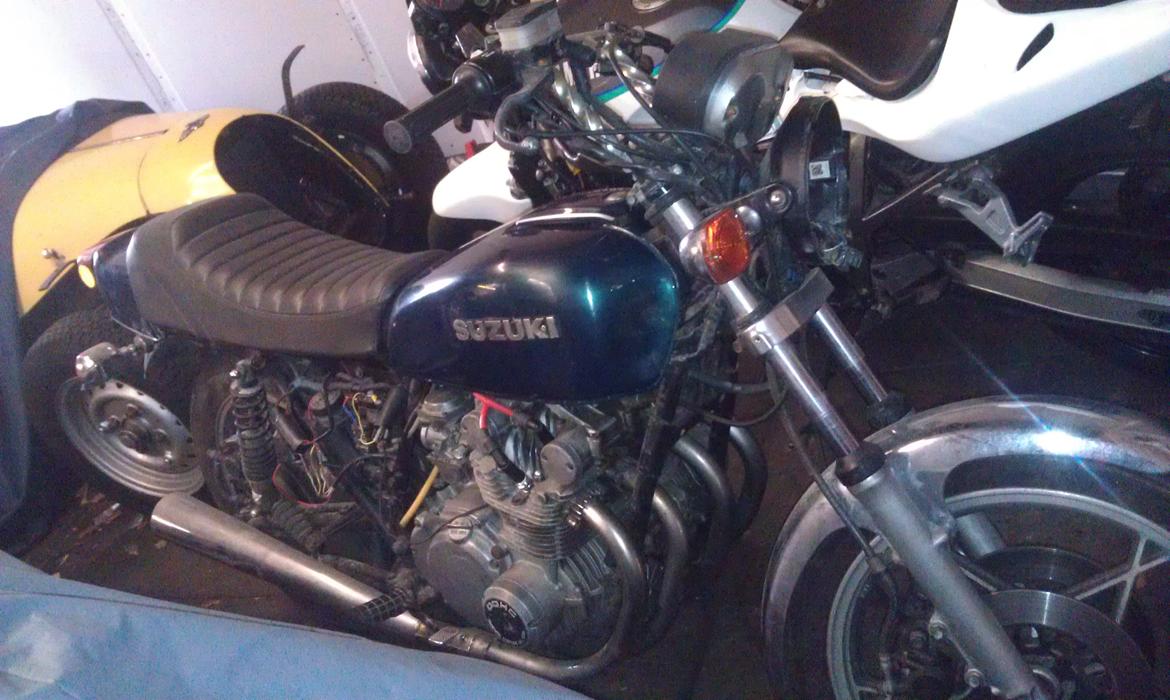 Suzuki GS 550 Street Tracker (cafe/brat) - Da den lige kom hjem... billede 17