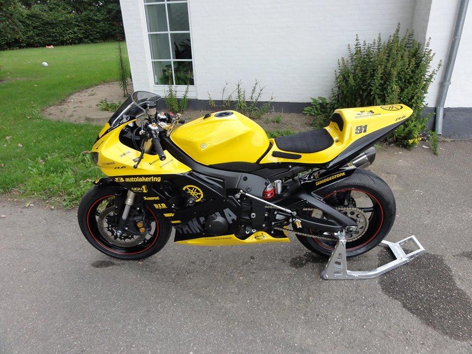 Yamaha R6 BANERACER [SOLGT] billede 8