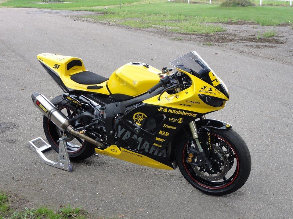 Yamaha R6 BANERACER [SOLGT] billede 10