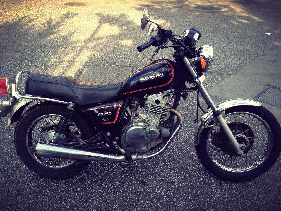 Suzuki GN 250 - Før-billede..... billede 16