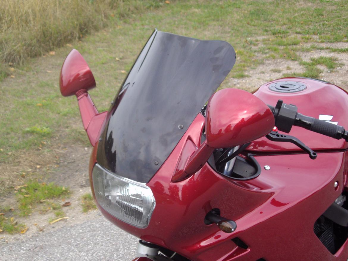 Suzuki GSX 750 F - Andet kåbeglas. Dejligt på motorvejen. billede 21