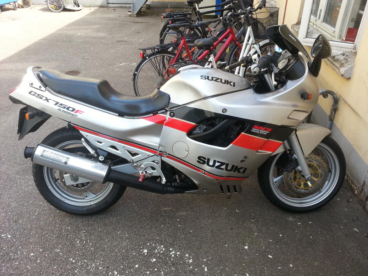 Suzuki GSX 750 F - Sådan så den ud da jeg fik den billede 27