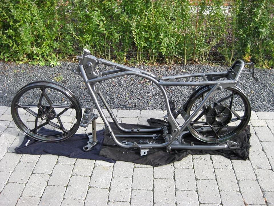 Suzuki GS 500 Bed and breakfast cruiser billede 8