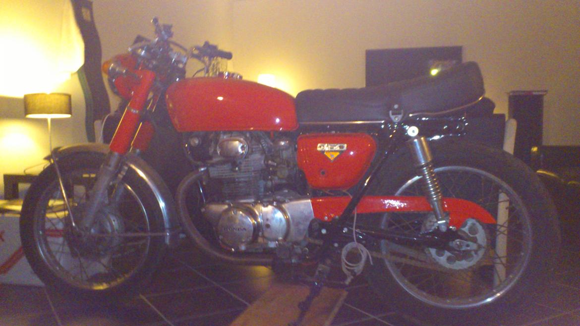 Honda CB350K - Som købt - næsten færdigsamlet billede 1