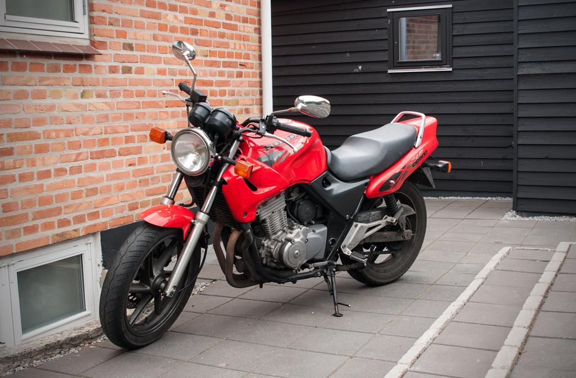 Honda CB500 Streetfighter - Sådan som den så ud, da jeg købte den. billede 3