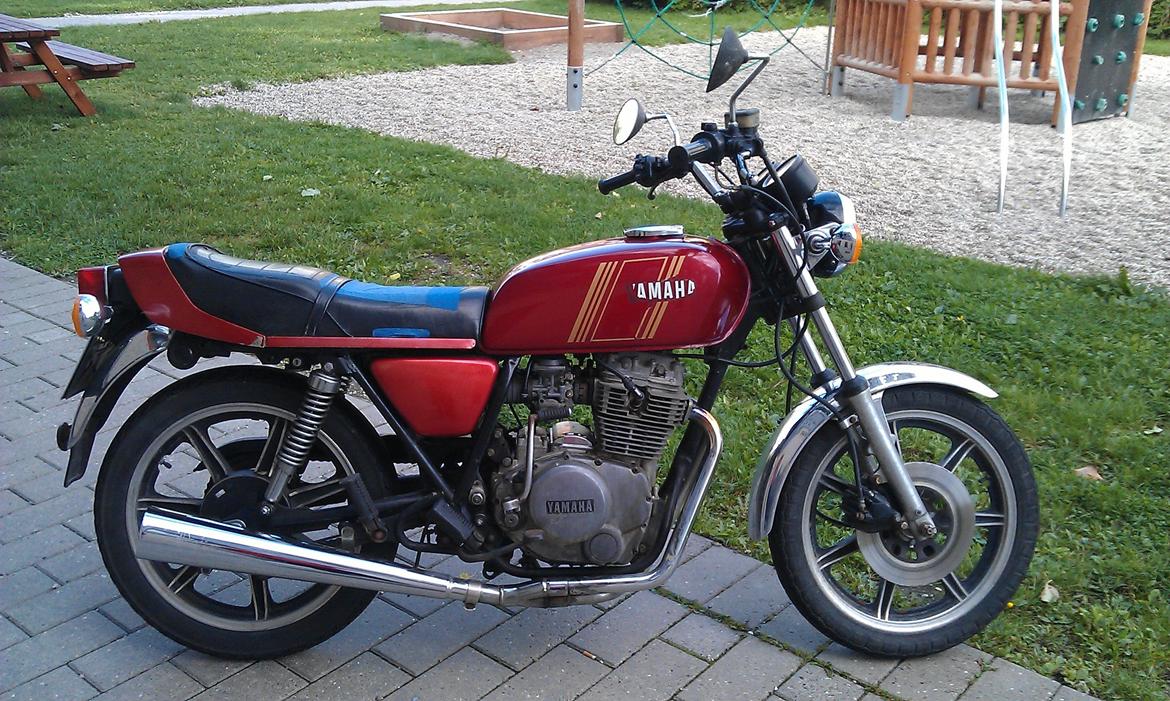 Yamaha xs 250 billede 8