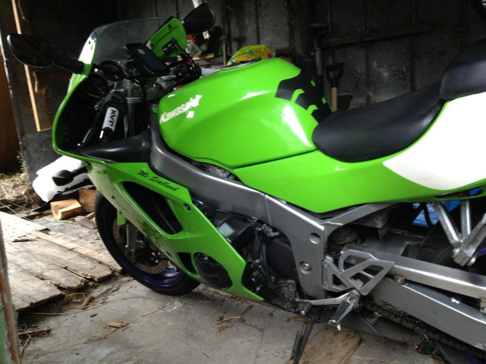 Kawasaki ZX6R ninja billede 5