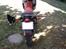 Honda NX 650 Dominator - Så fik jeg den synet og plade på. Den gik igennem syn uden problemer.