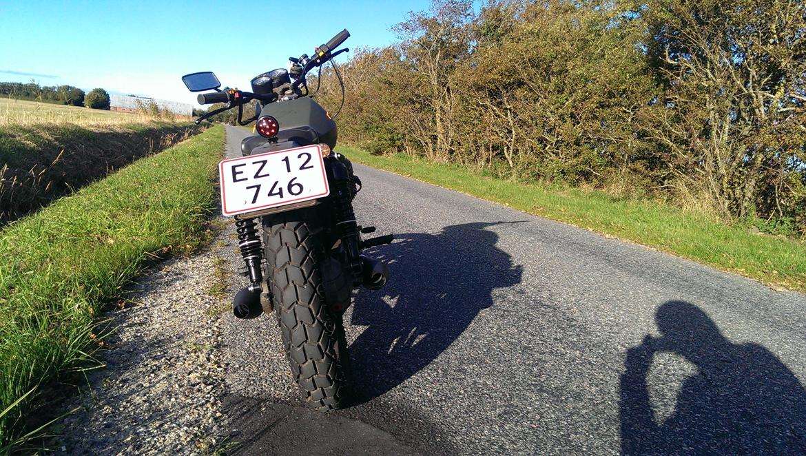 Moto Guzzi V50 NATO Cafe/Bratstyle. billede 15