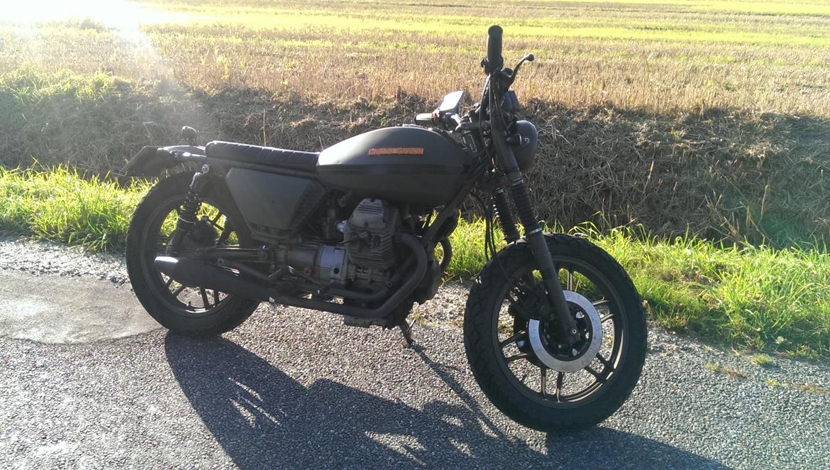 Moto Guzzi V50 NATO Cafe/Bratstyle. billede 11