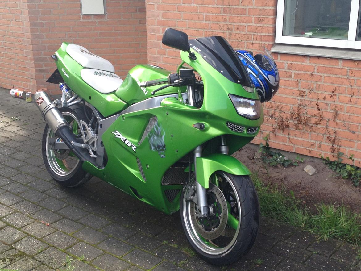 Kawasaki zx6r billede 1