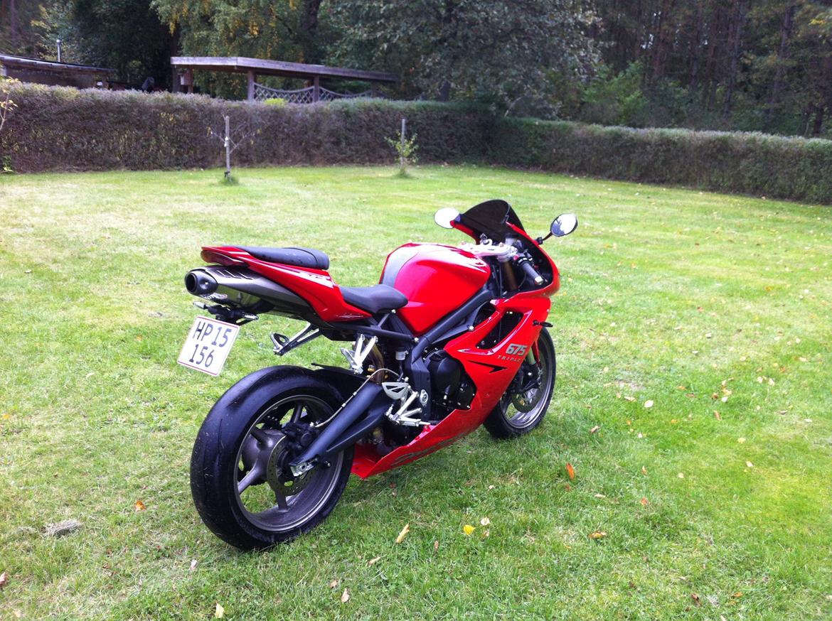 Triumph Daytona 675 ( SOLGT ) billede 4